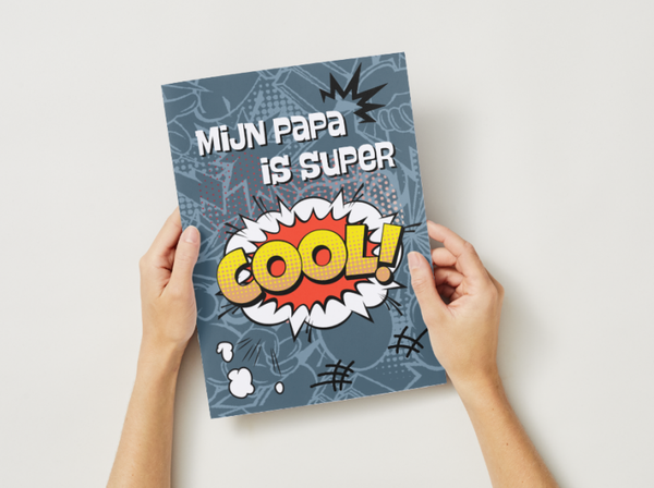 Vaderdagboekje - Mijn Papa is Super Cool