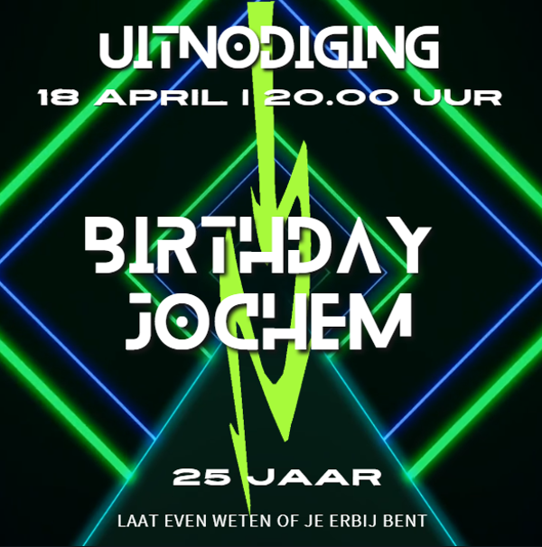 Animatie Uitnodiging - Dance Groen