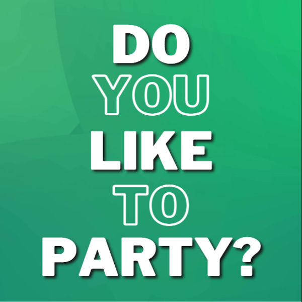 Animatie Uitnodiging - Party Groen