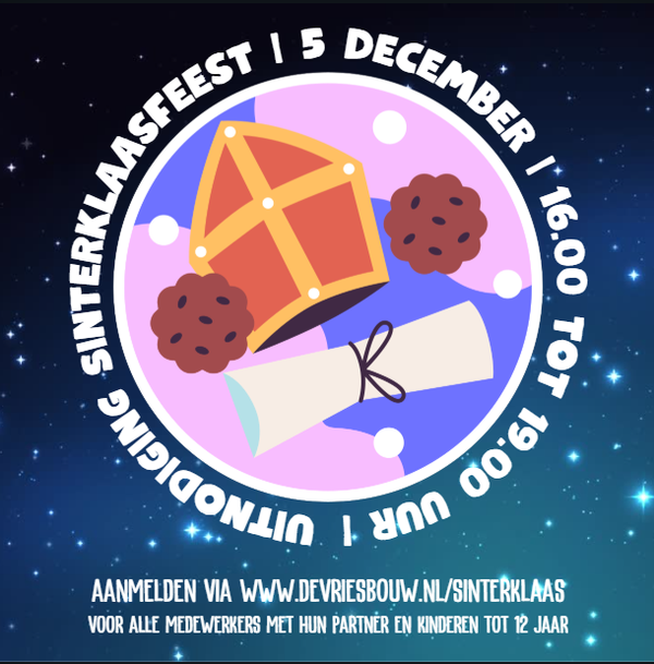 Animatie Uitnodiging - Sinterklaasfeest Draaiend