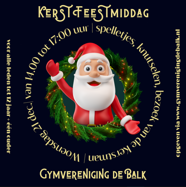 Animatie Uitnodiging Kerst - Feestmiddag