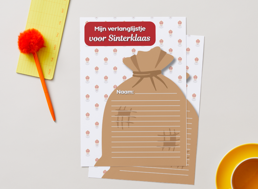 Verlanglijstje Sinterklaas 1