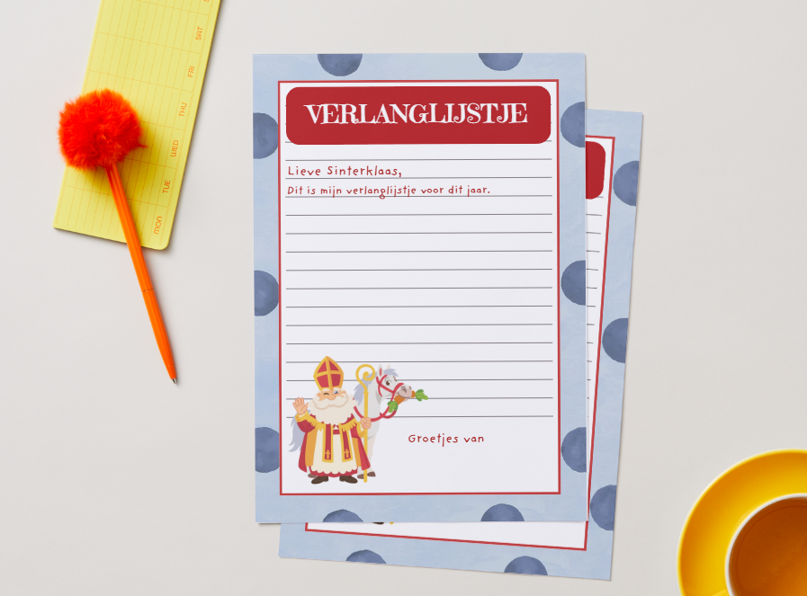 Verlanglijstje Sinterklaas 4
