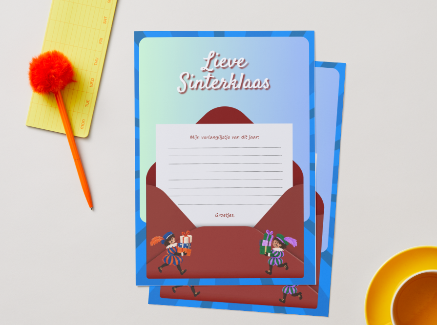 Verlanglijstje Sinterklaas 12