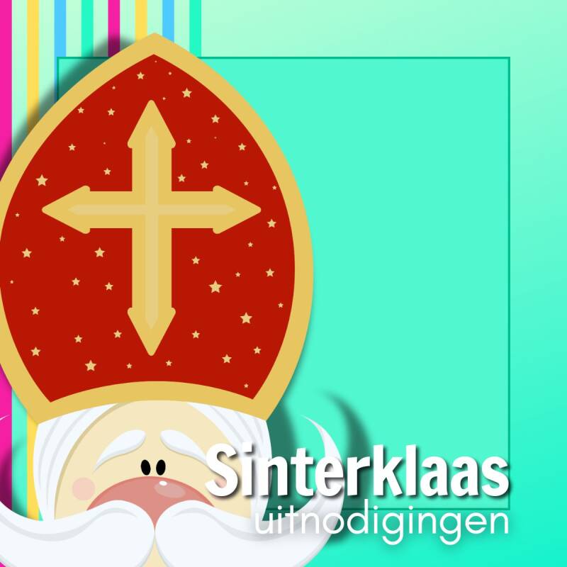 Gepersonaliseerde Digitale Sinterklaas Uitnodigingen