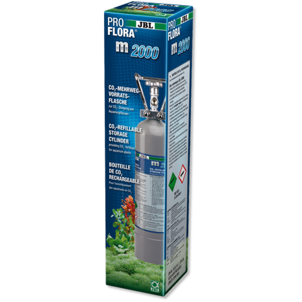 JBL ProFlora m2000 SILVER (C02 fles)