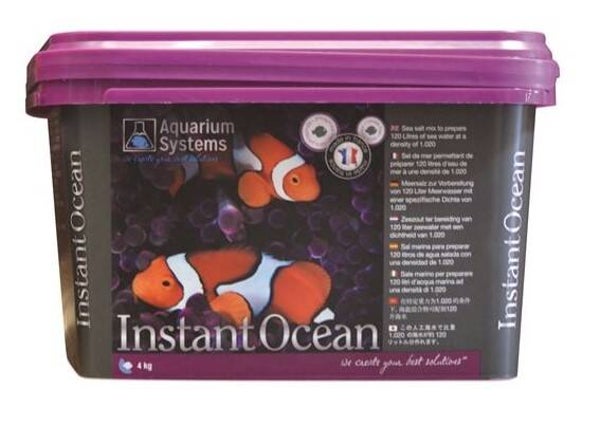 Aquarium Systems Instant Ocean Zout 120 liter / 4 kilogram