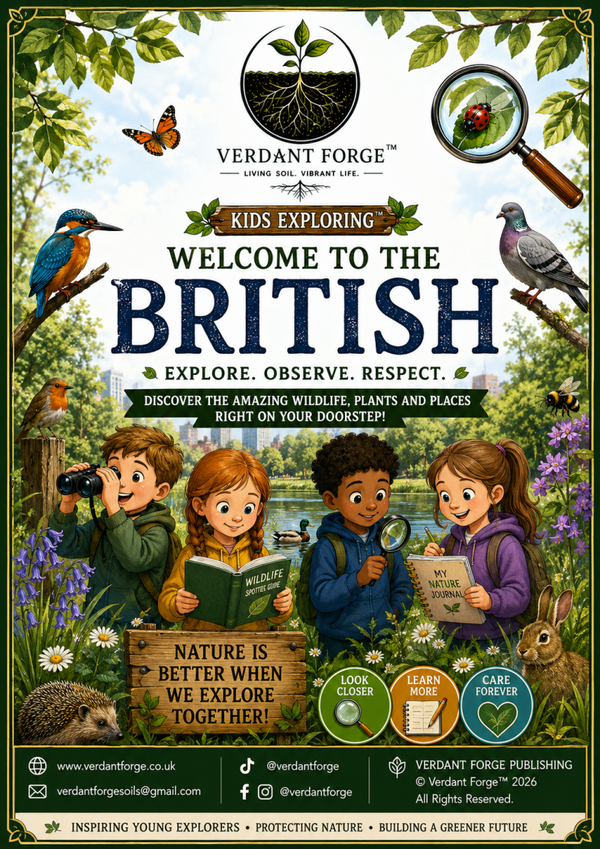 Free kids exploring British nature hunt