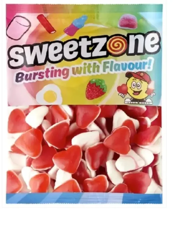 Sweetzone Strawberry and Cream Hearts
