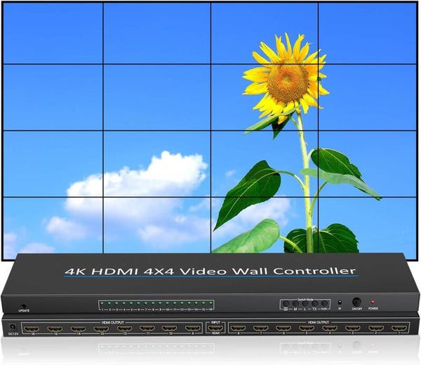 4K HDMI Video Wall Controller 16 SCREEN
