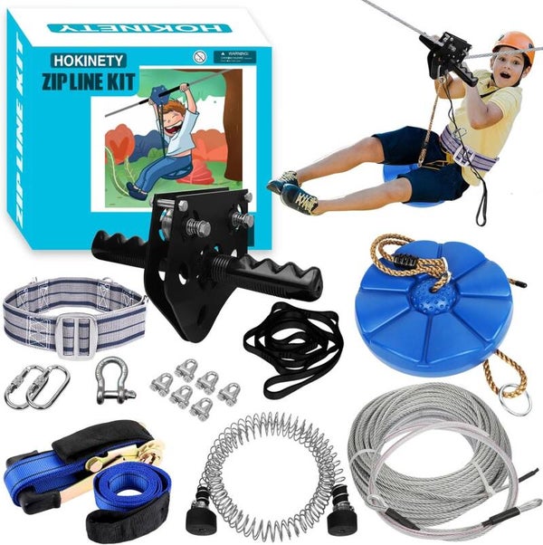 Zip Line Kit 120 FT 450 lbs