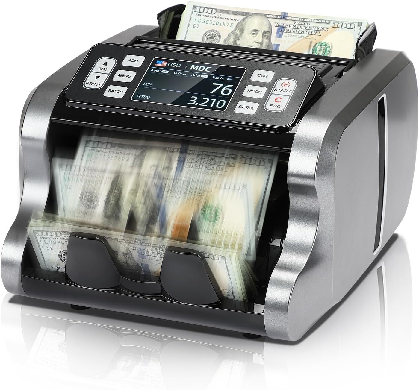 MUNBYN IMC09 Money Counter Machine
