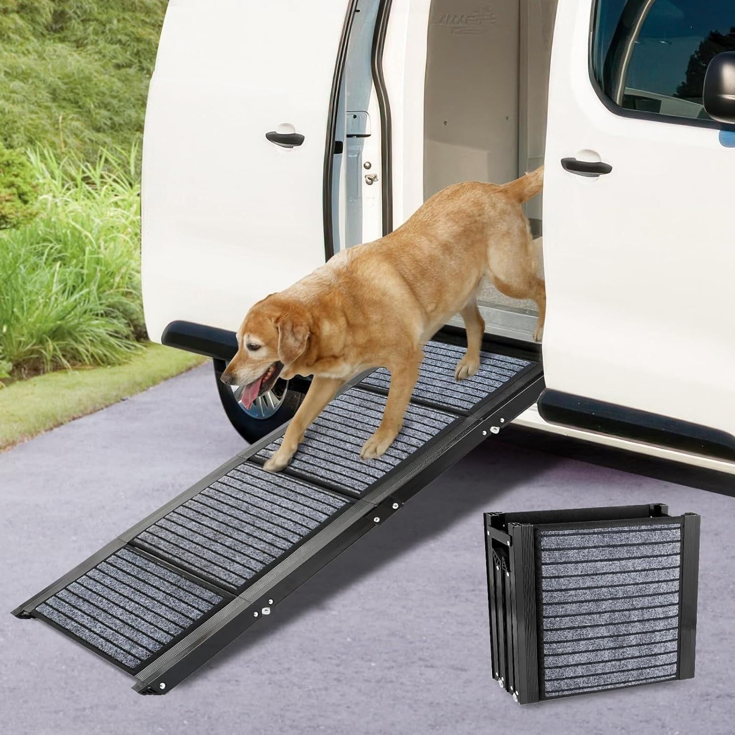 42" L Folding Car Ramp for Dogs