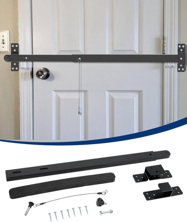 Adjustable Door Bar - 32" to 40" Security