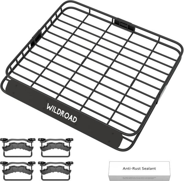 43"x 50"x 4" Universal Roof Cargo Rack