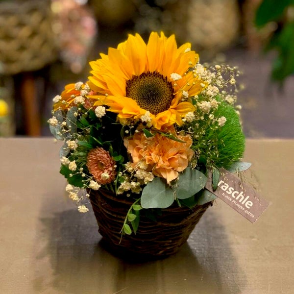 Blumengesteck Sonnenschein