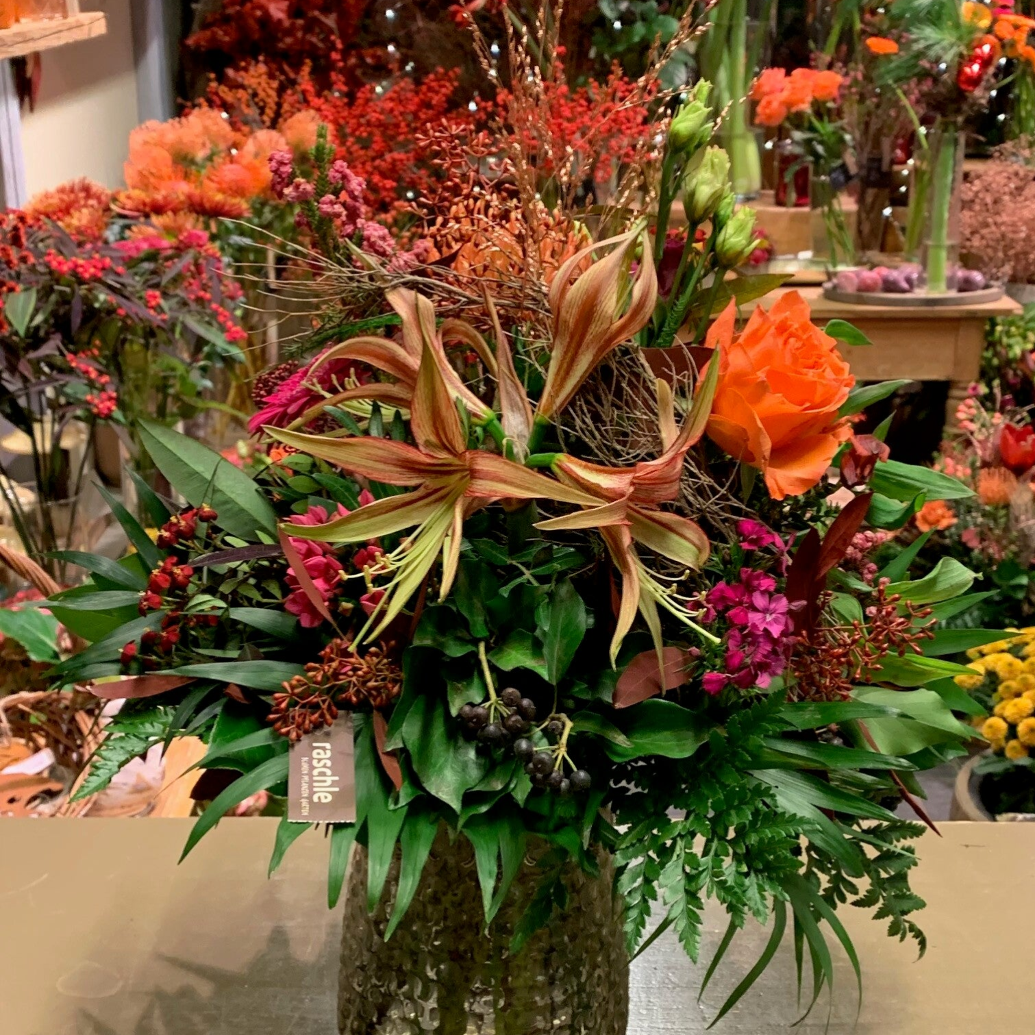 Blumenstrauss Adventszauber