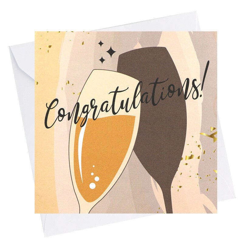 Grusskarte Congratulations