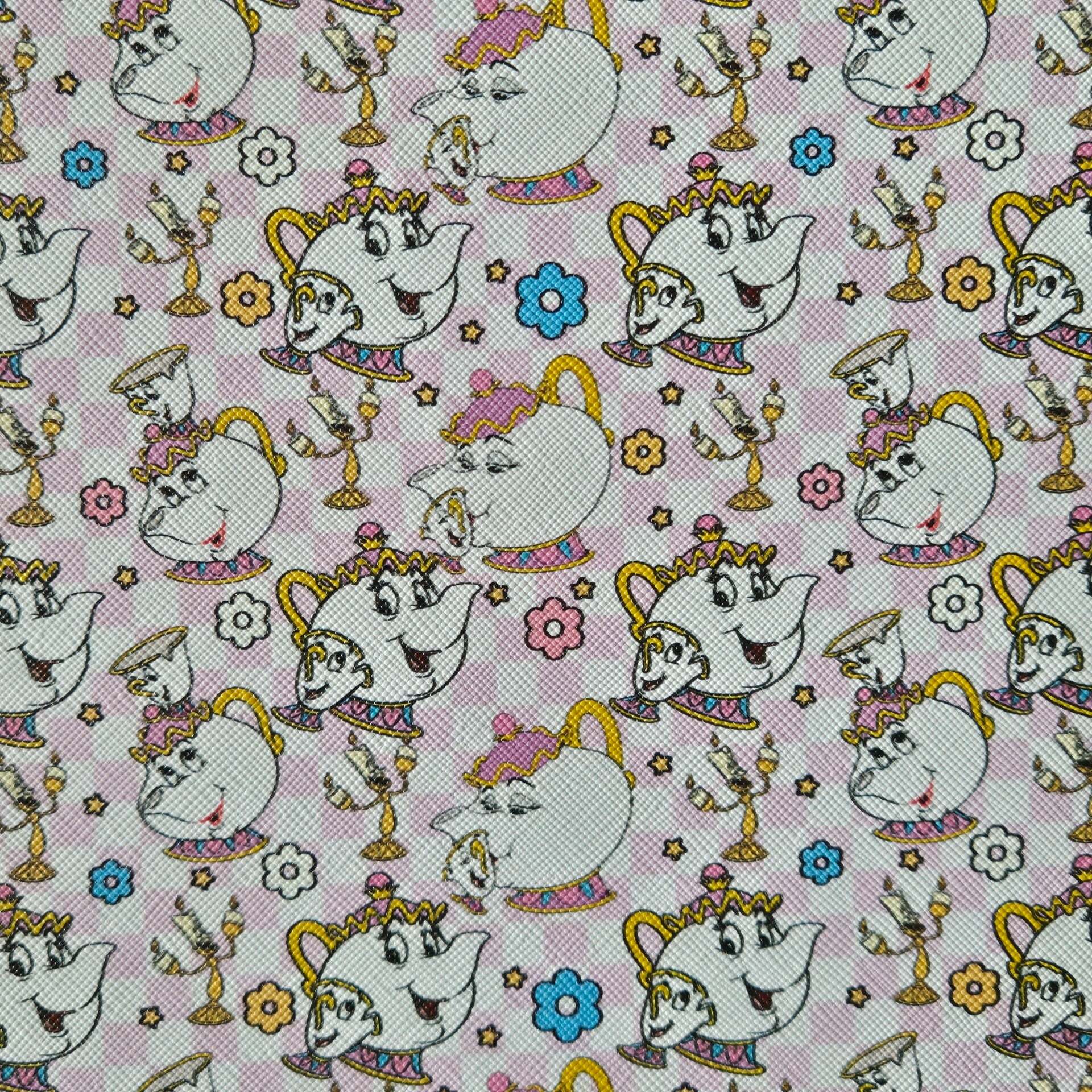 Kunstleer Belle en het Beest