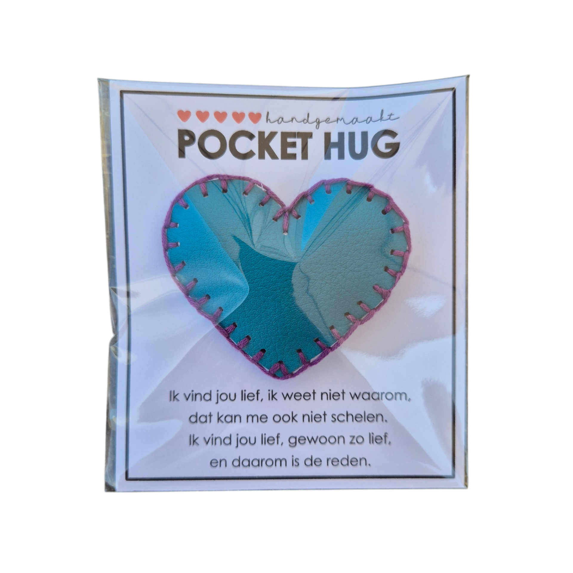 Pocket Hug Zeeblauw