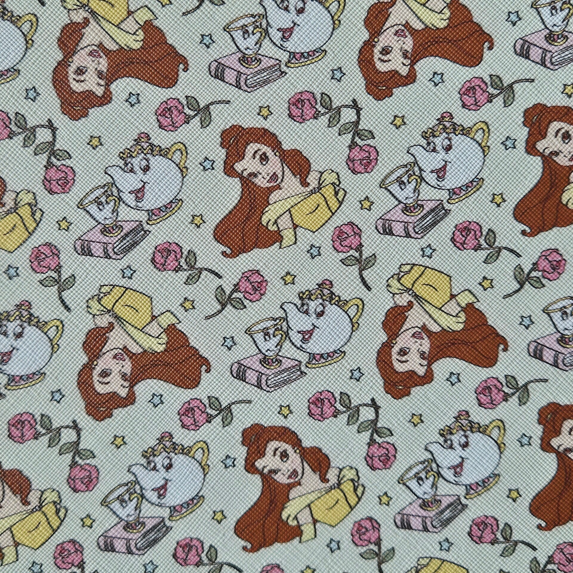 Kunstleer Belle en het Beest