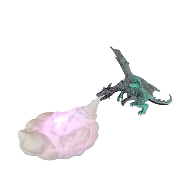 Dragon Breath Lamp (zwart-groen)