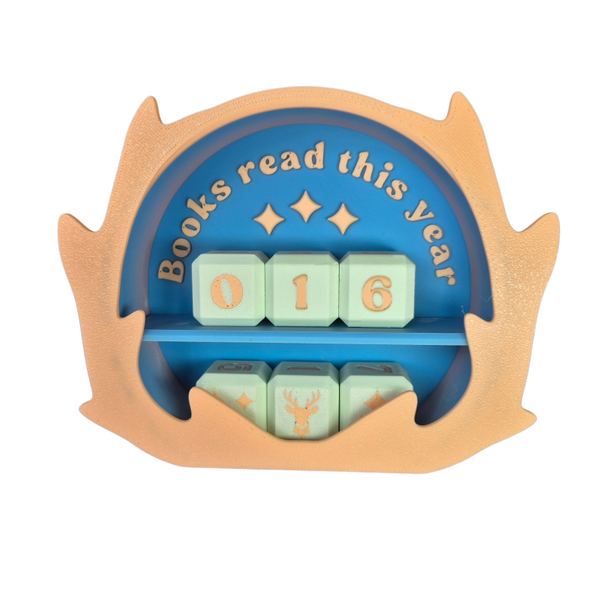 Book Tracker Stag (peach)