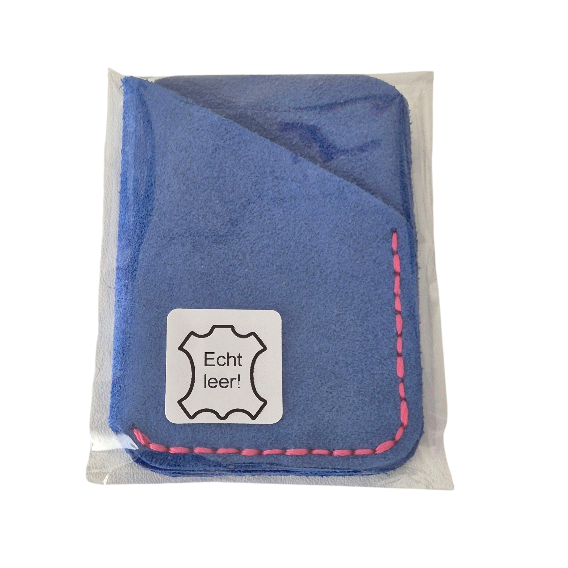 Pashouder Blauw + Roze