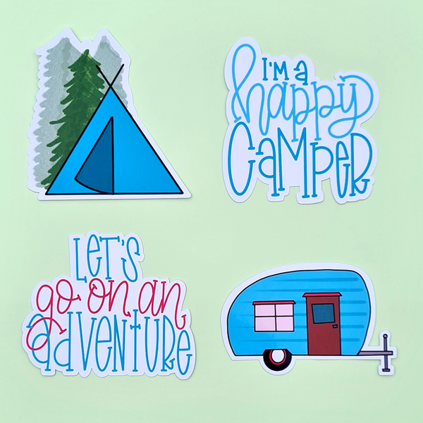 Camping (set van 4)