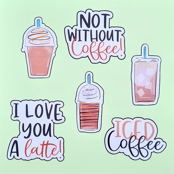 Iced Coffee (set van 6)
