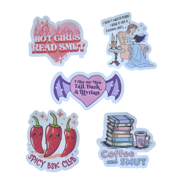 Smut Reader Stickers