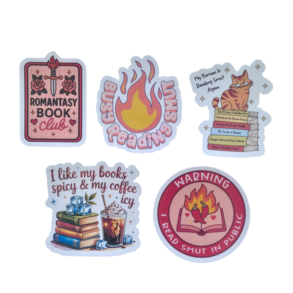Smut Reader Stickers