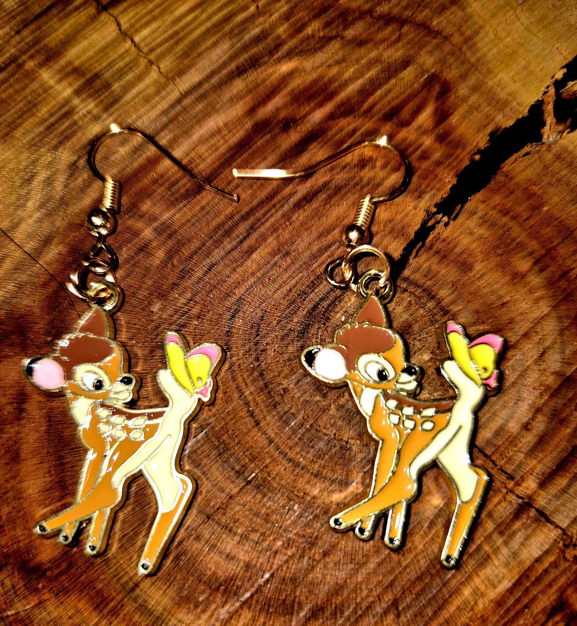 3005 Goldohrringe "Bambi"