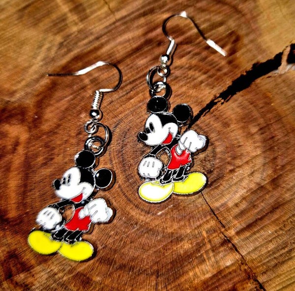 3036 Silberohrringe "Mickey Mouse (Walt Disney)