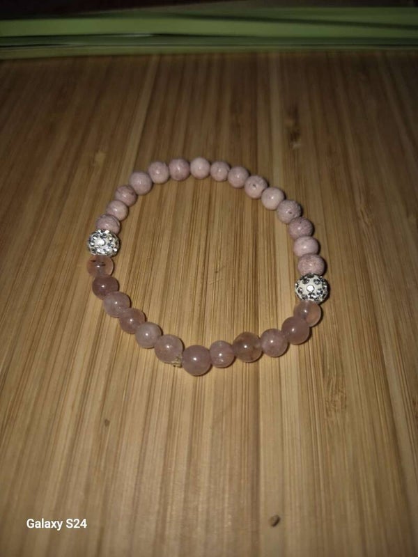 10023 Perlenarmband "Creme de la Lune"