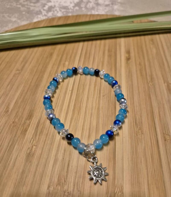 10003 Perlenarmband "Himmelstanz"