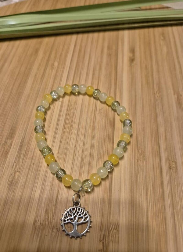 10021 Perlenarmband "Lebenskraft"