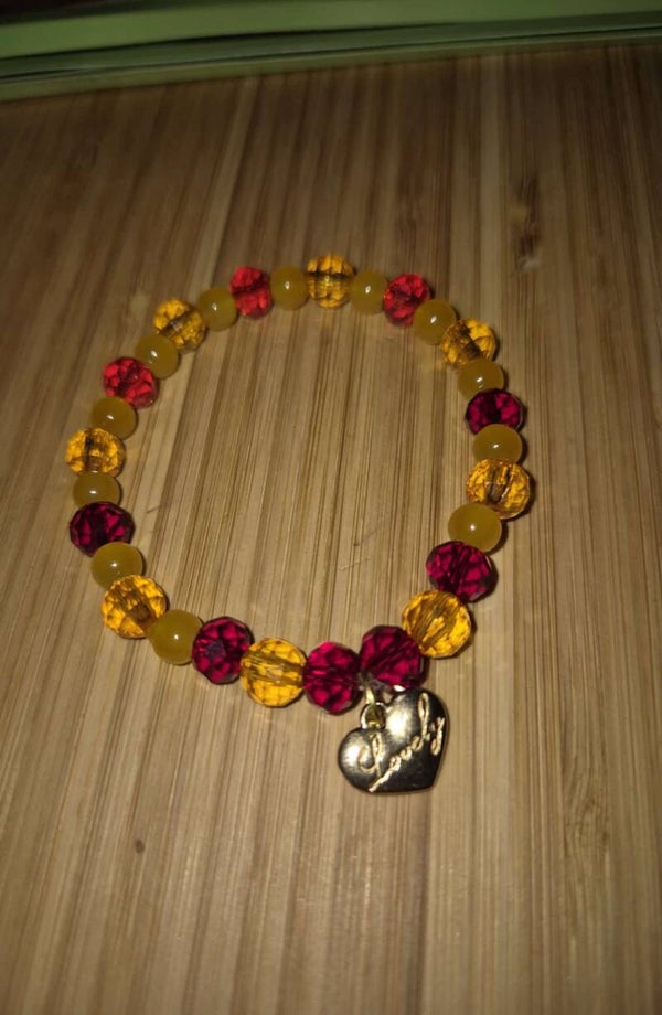 10024 Perlenarmband "Lovely Sunshine"