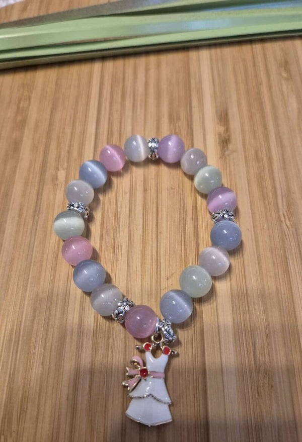 10028 Perlenarmband "Perlenkleid"