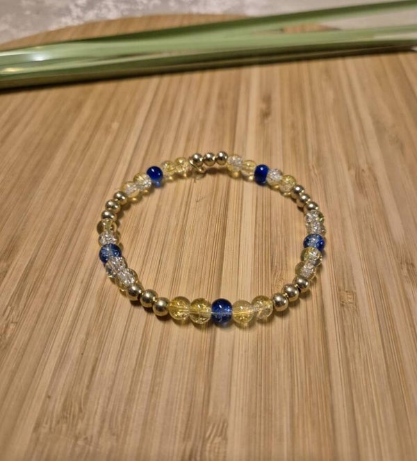 10014 Perlenarmband "Royal Night"