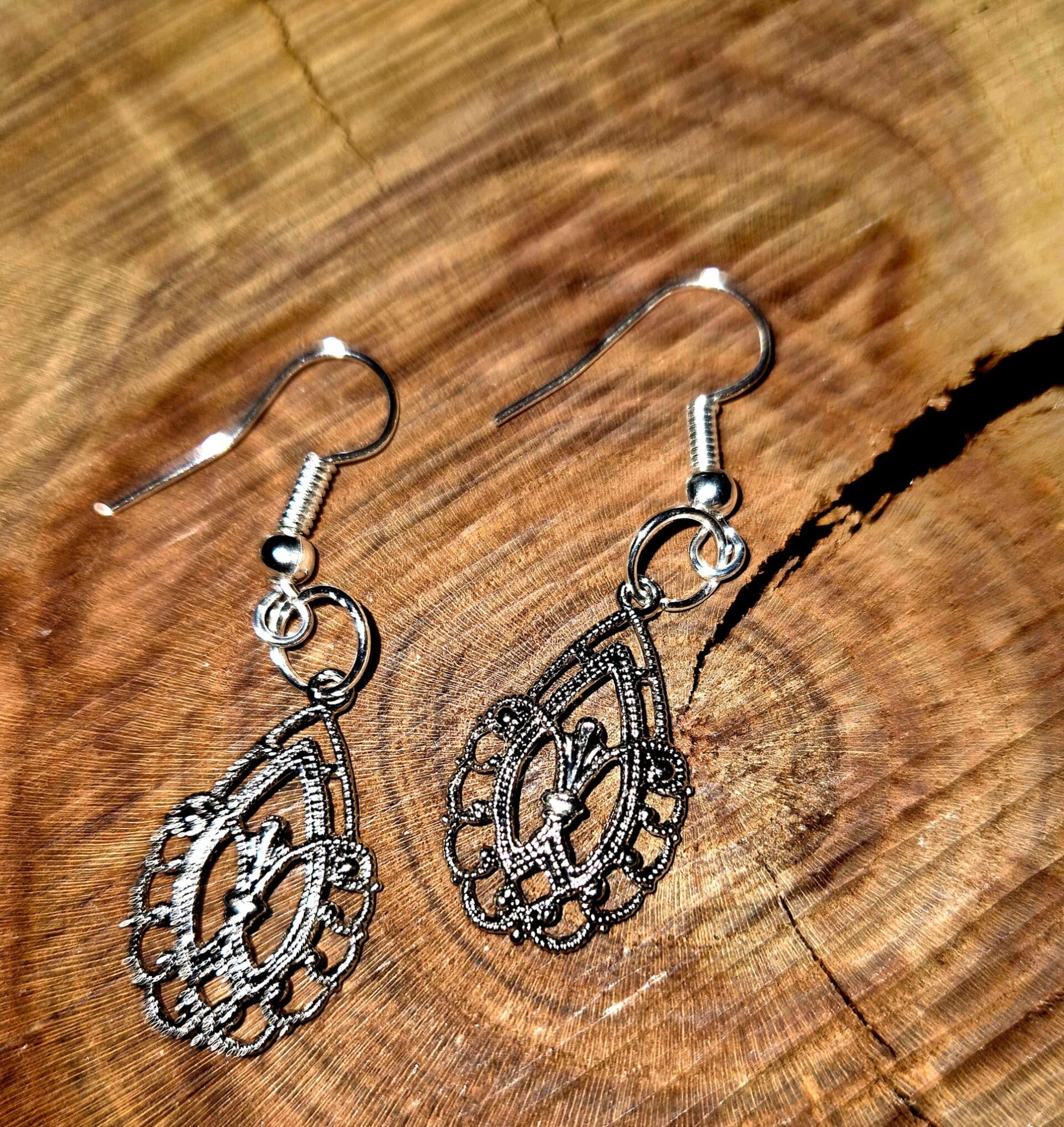 3008 Silberohrringe "Ornament"