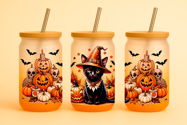 Le chat d'halloween