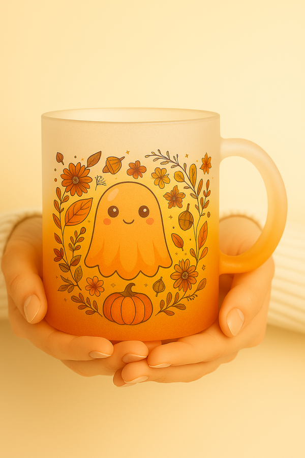 Mug mini fantôme d'automne