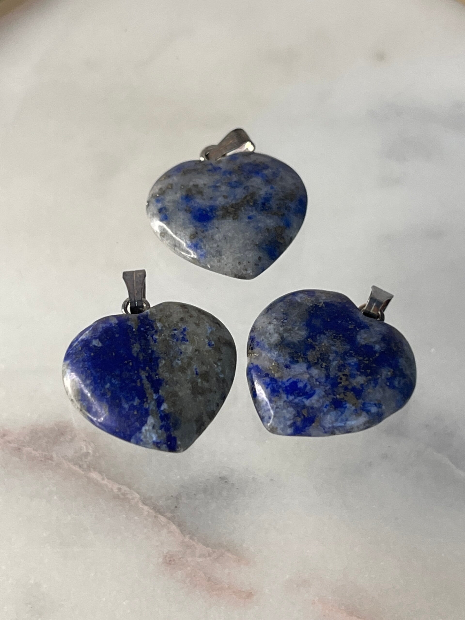 Lapis Lazuli Hart Hanger