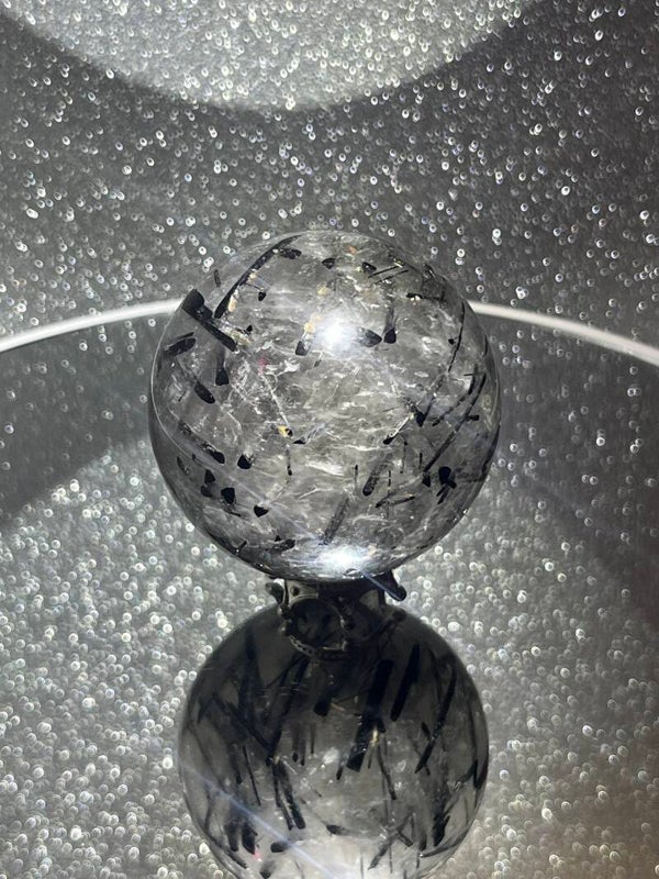 Zwart Toermalijn kwarts bol