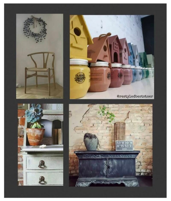 ■ Serveerplank schilderen ■