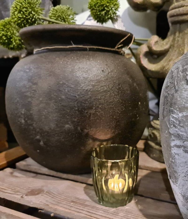 Waxinelicht groen assortie