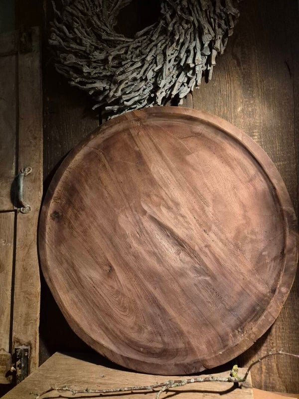 Houten schaal