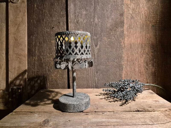 Muntjes lamp voor ledkaars