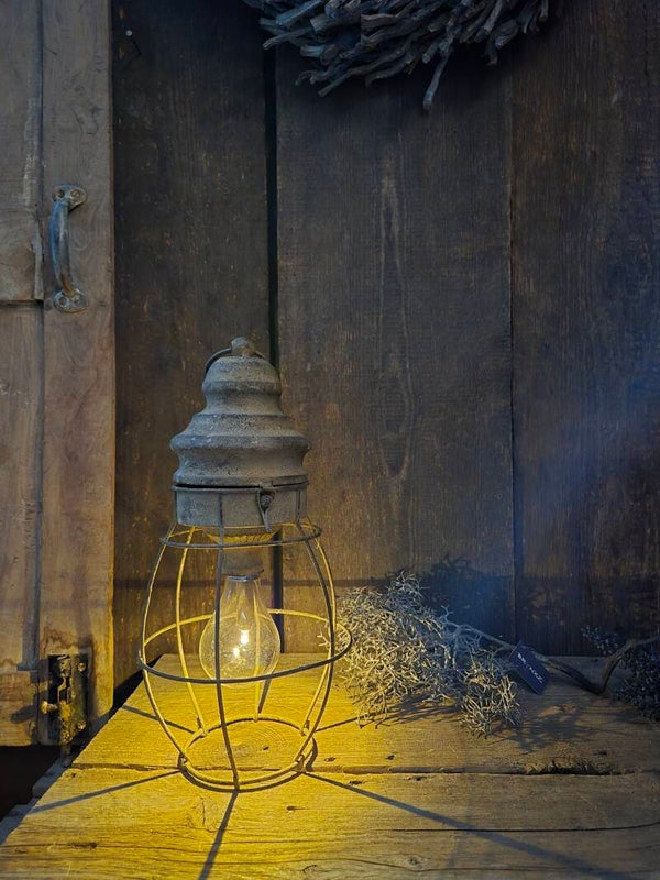 Hang lamp aan ketting